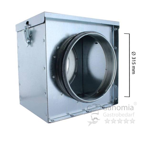 Filterbox Lüftungsanlage mit 315 mm Rohranschluss
