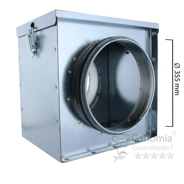 Filterbox Lüftungsanlage mit 355 mm Rohranschluss
