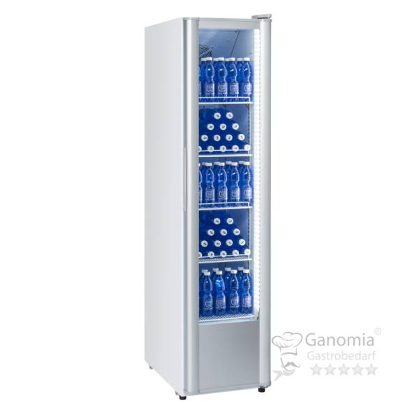 Getränkekühlschrank mit Glastür 311 Liter Gastro 